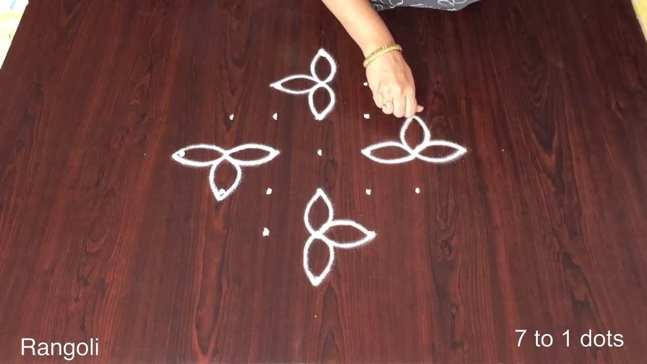 How to Make Small Rangoli