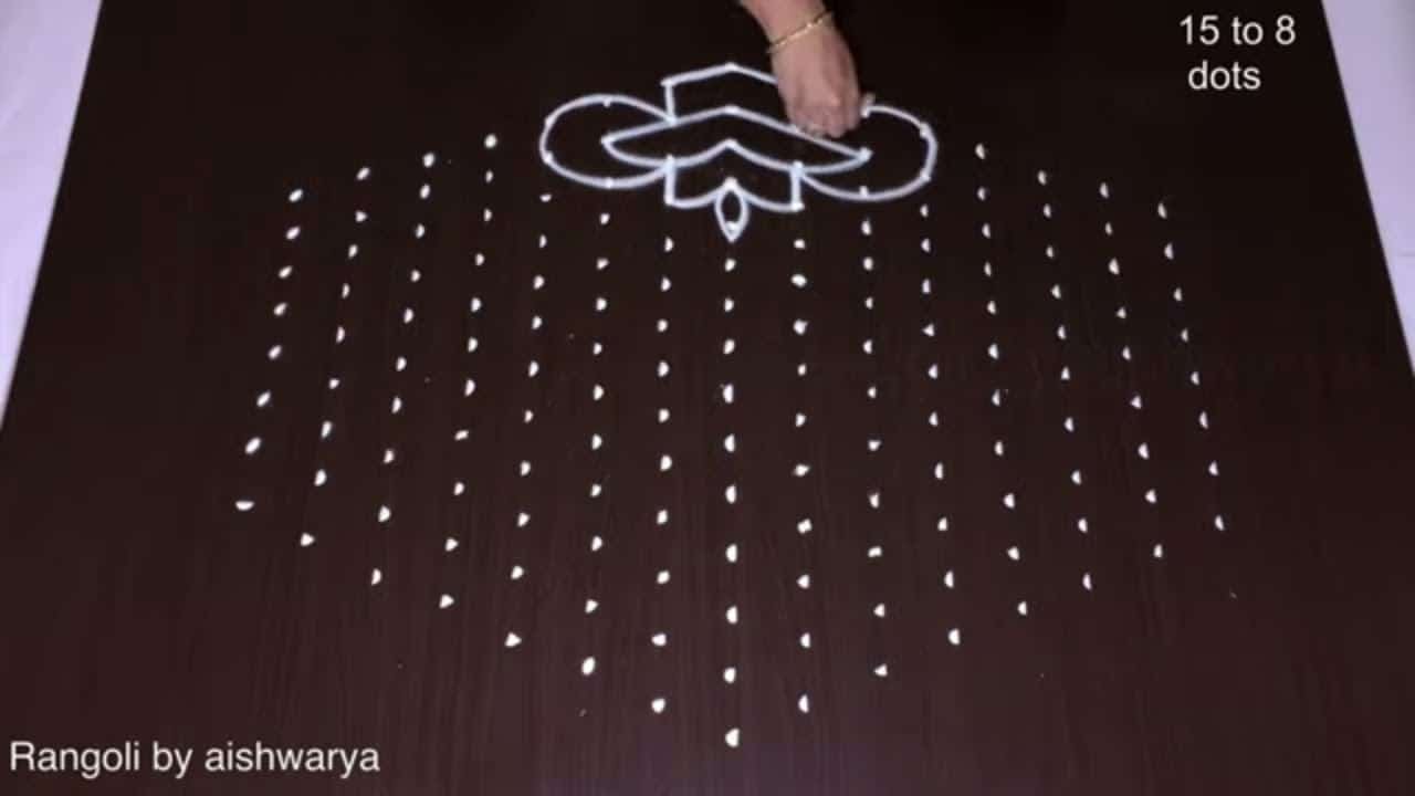 Innovative Awesome Thirukarthigai Kolam