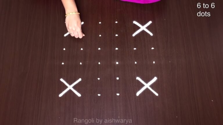 Friday house kolam