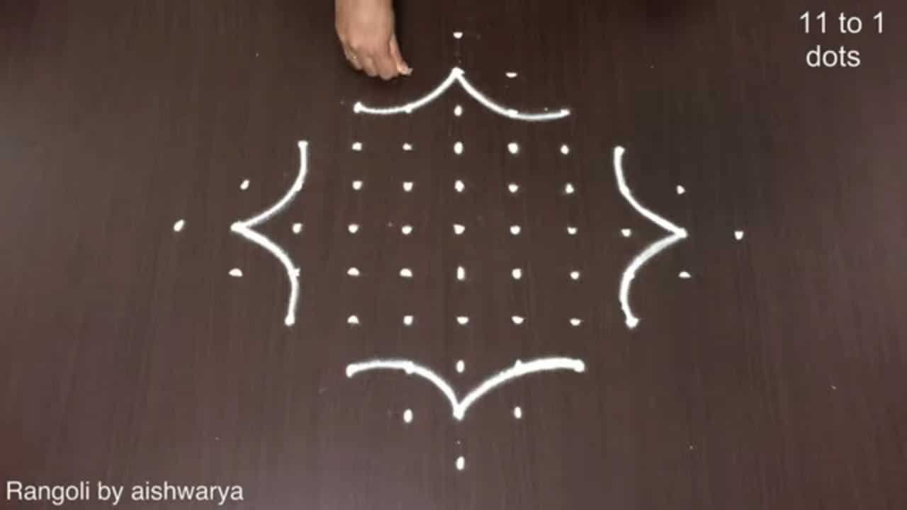 Janmastami Kolam 11 Se 1