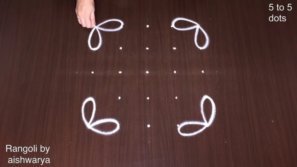 Karthigai Deepam diya rangoli