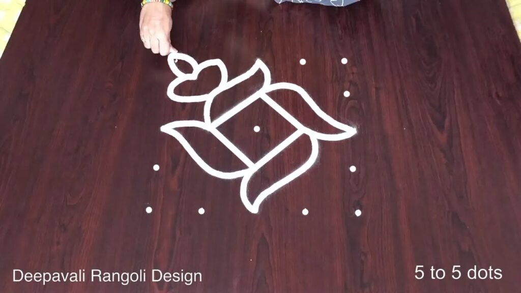Karthigai Deepam kolam
