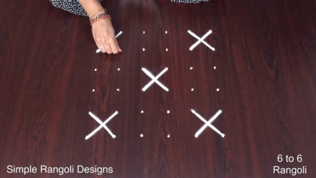 Karthigai Deepam pulli kolam