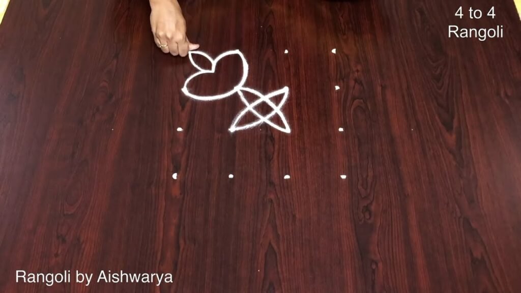 Karthigai Deepam kolam