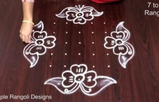 Karthigai Rangoli Kolam 7