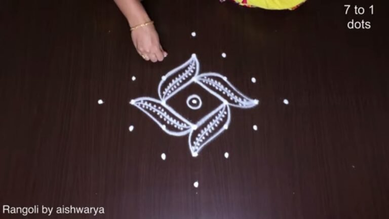 Karthika Masam deepam muggulu