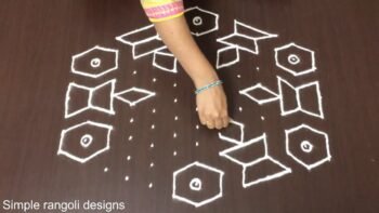 Karthika Masam Diya Muggulu