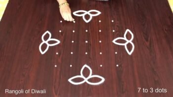 Karthika Masam Rangoli Mugulu