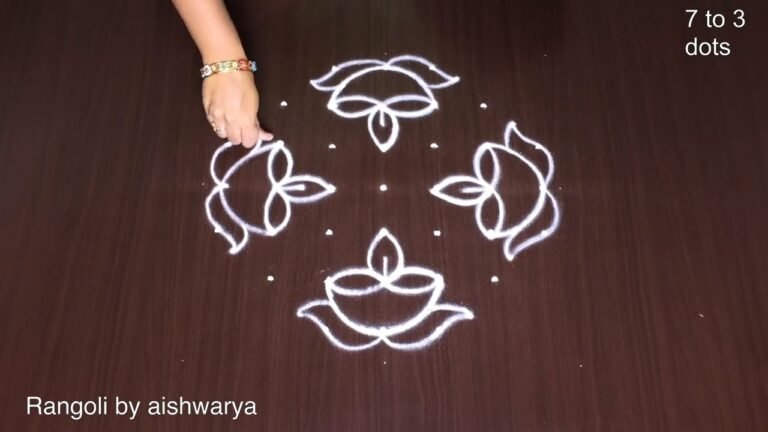 Karthika Masam kolam