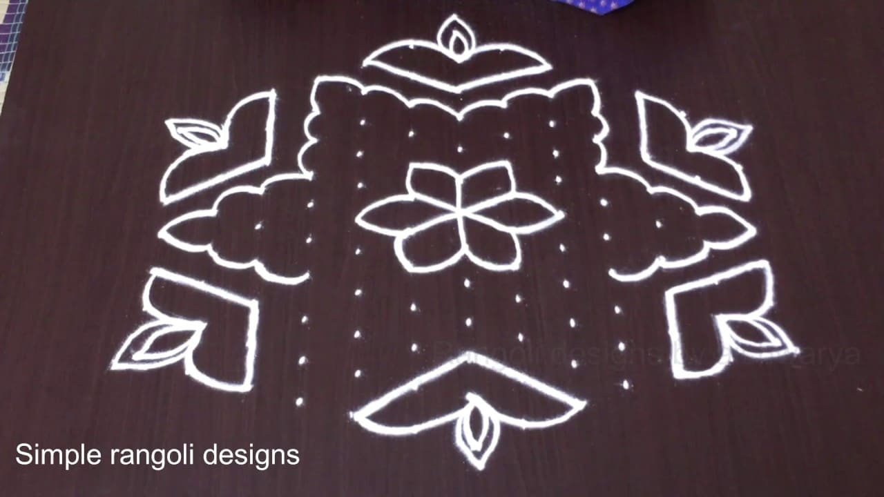 Karthika Somavaram Rangoli 13×7