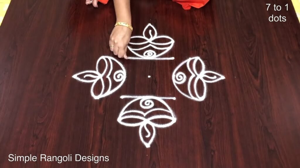 Kartika Masa rangoli