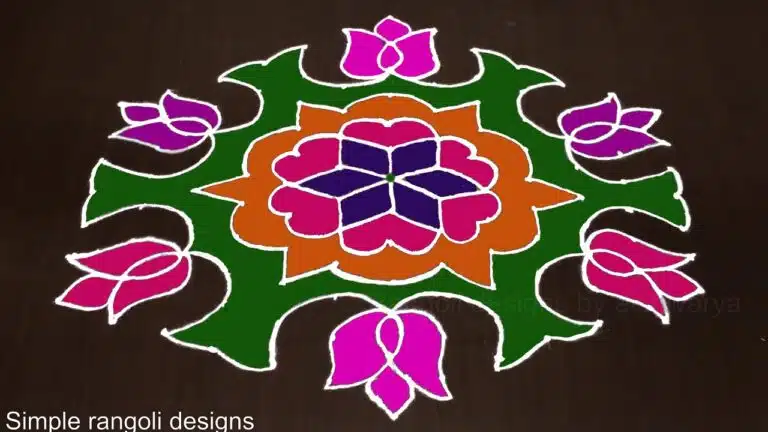 Sankranthi kolam