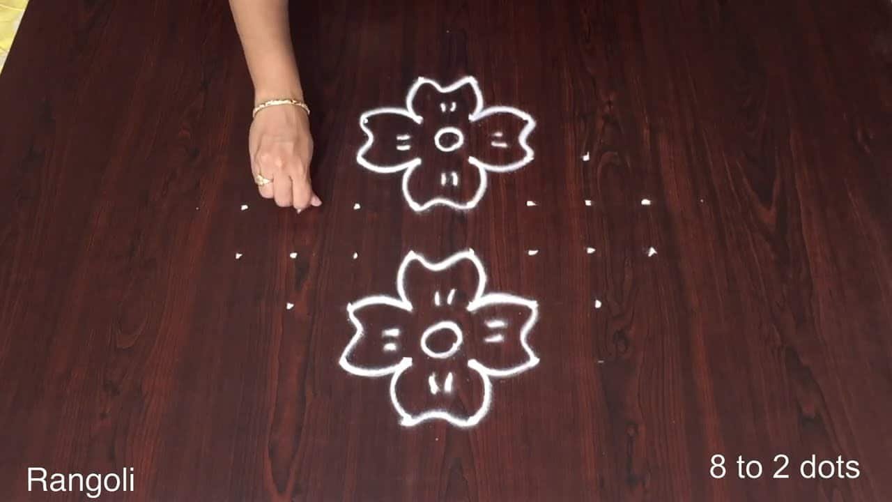 Kolam Border Designs Easy
