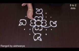 Kolam Designs 8 Into 2