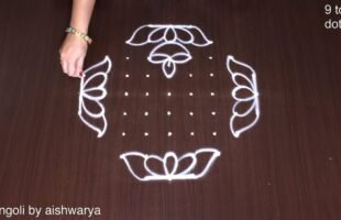 Kolam Designs 9x3x3 Dots