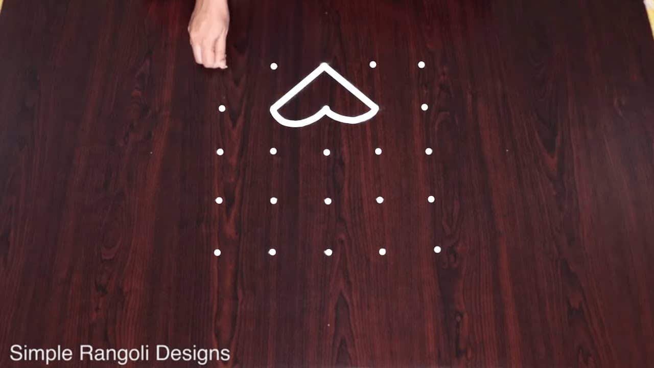 Kolam for Beginners Step by Step