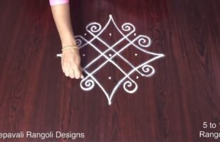Kolam for Pooja Room