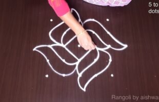Kolam in Front of Door