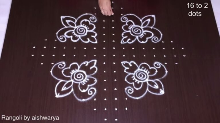 easy kolam