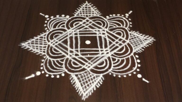 Kolangal for Beginners