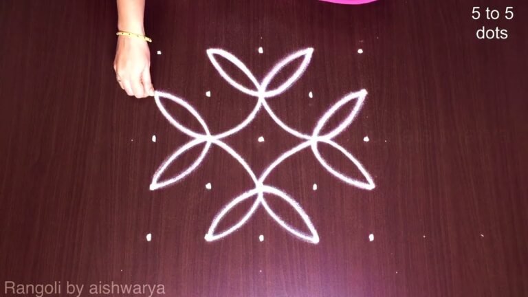 kutti dotted kolam