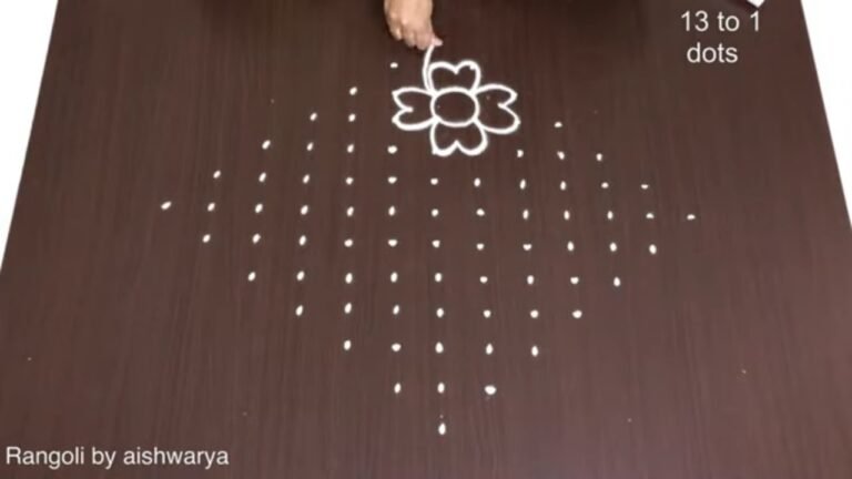 13×1 dots muggulu
