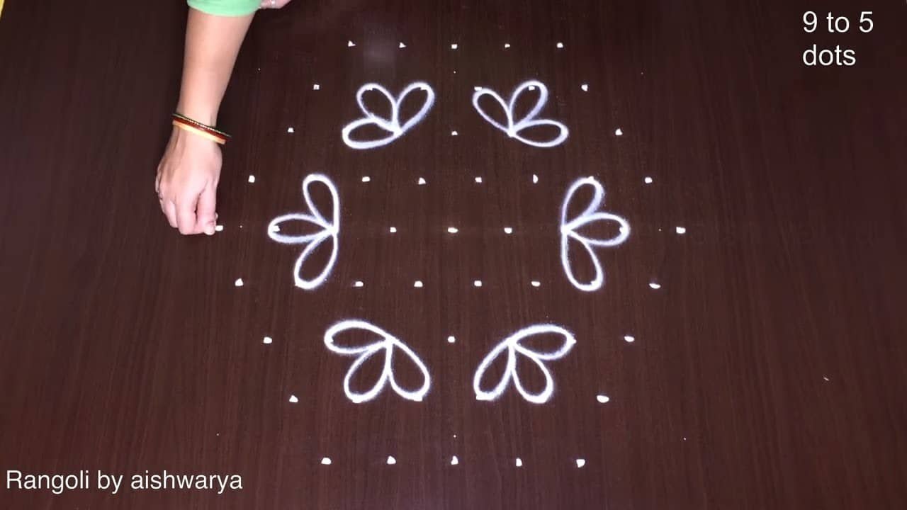 Latest Big Muggulu Traditional