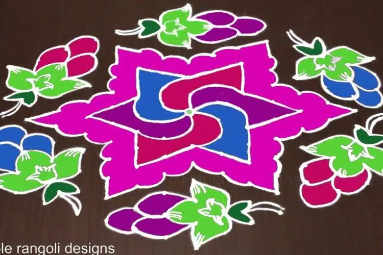 Latest Colours Muggulu