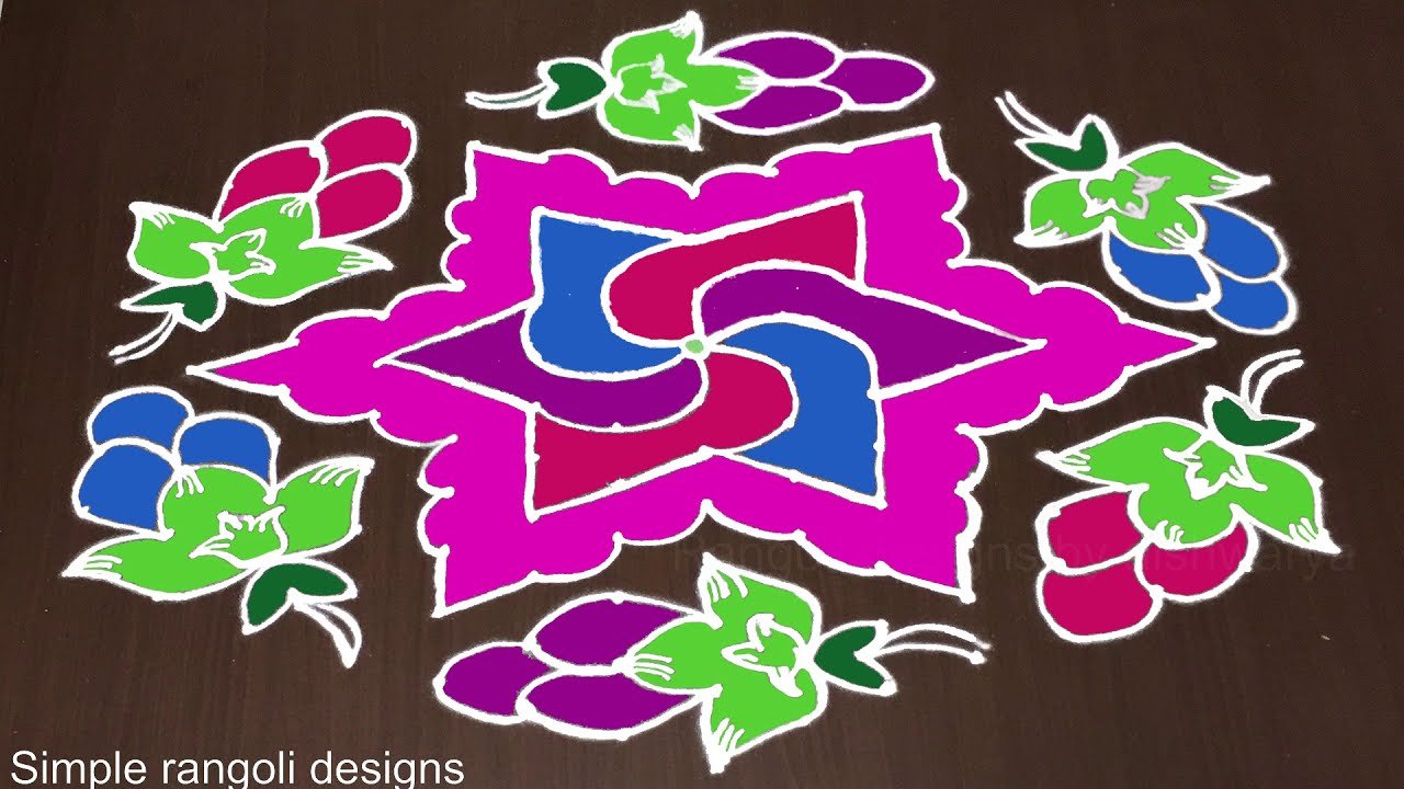 Latest Colours Muggulu