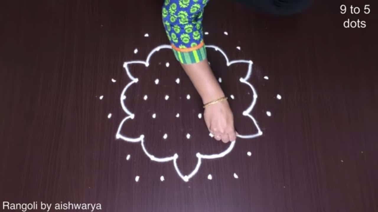 Latest Creative Arts Rangoli