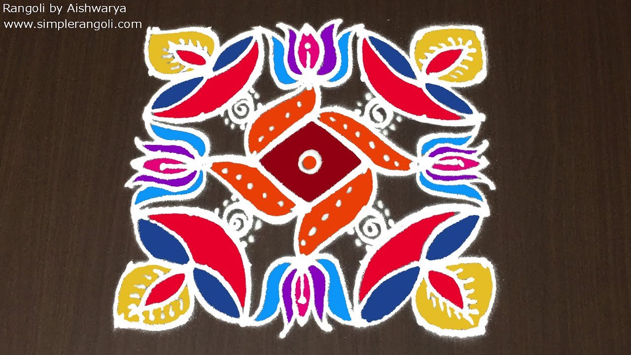 Latest Diwali Rangoli Designs