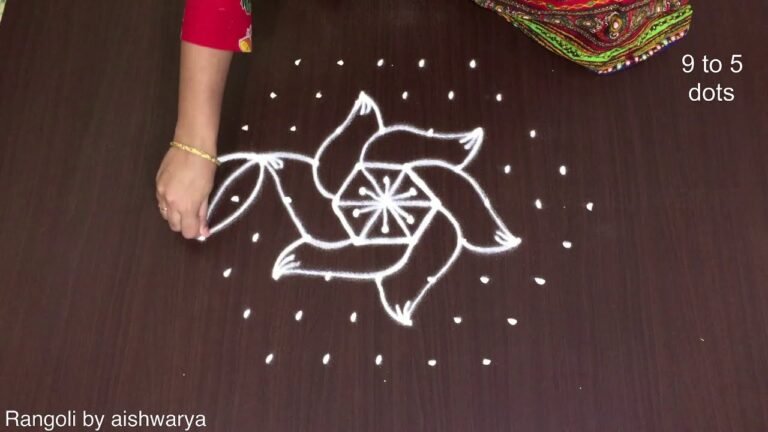 diyas rangoli