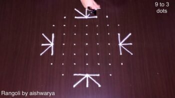 Latest Doorstep Kolam Designs