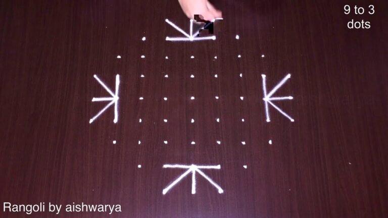 doorstep kolam