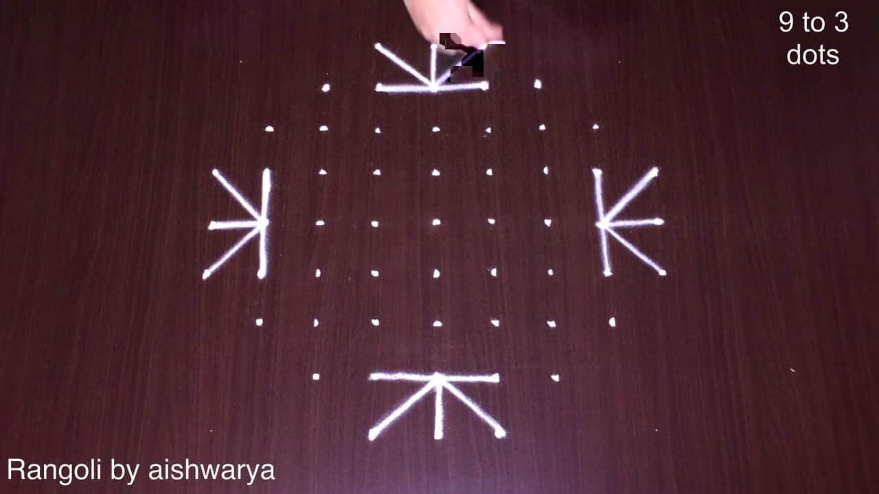 Latest Doorstep Kolam Designs