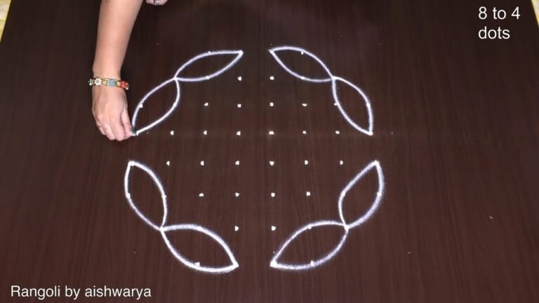 Latest Friday Kolam Designs