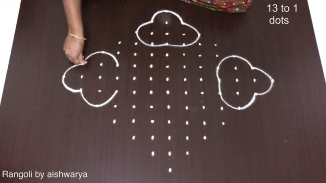 Latest Friday Muggulu for Beginners