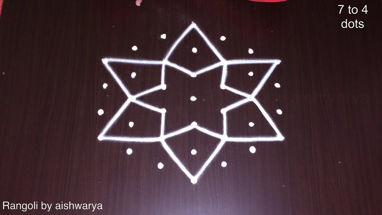 Latest Friday Padi Rangoli