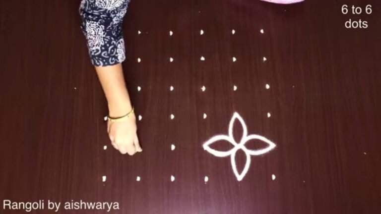 Friday rangoli