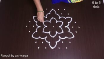 Latest Hand 9-5 Rangoli