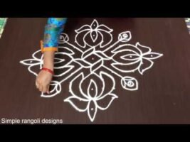 Latest Kolam Designs 15×1
