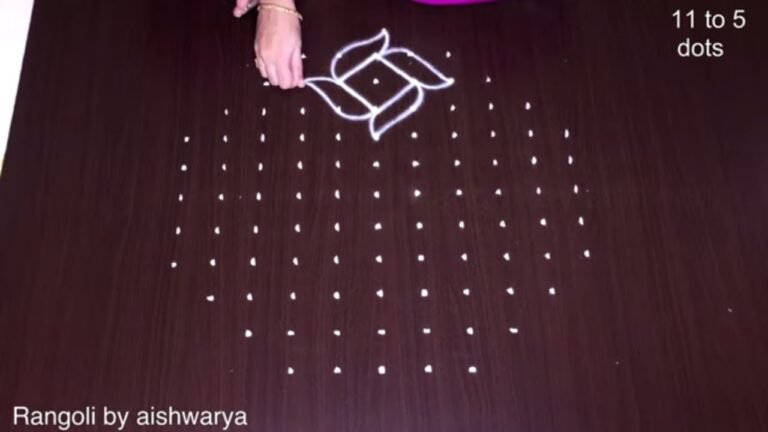 11-to-5 dot kolam