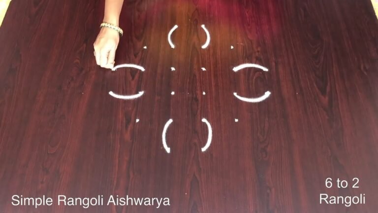 Latest Muggulu 2023 Raksha Bandhan Kolam