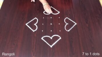 Latest Muggulu 7×1 Dots