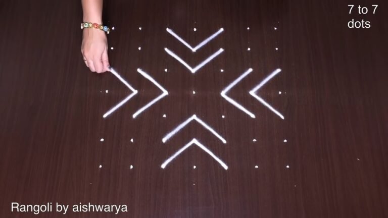 7×7 dots muggulu