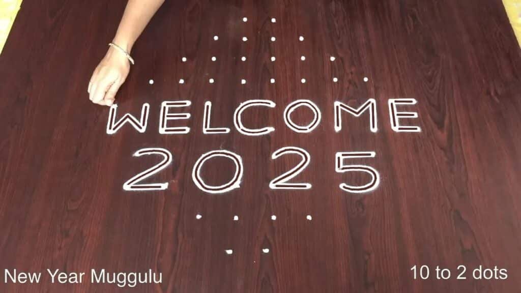 New Year muggulu