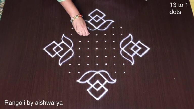 Pongal rangoli