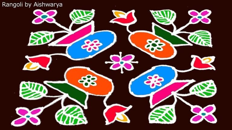 latest rangoli designs 10 10 beautiful 1590