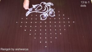 Latest Ugadi Special Parrot Kolam
