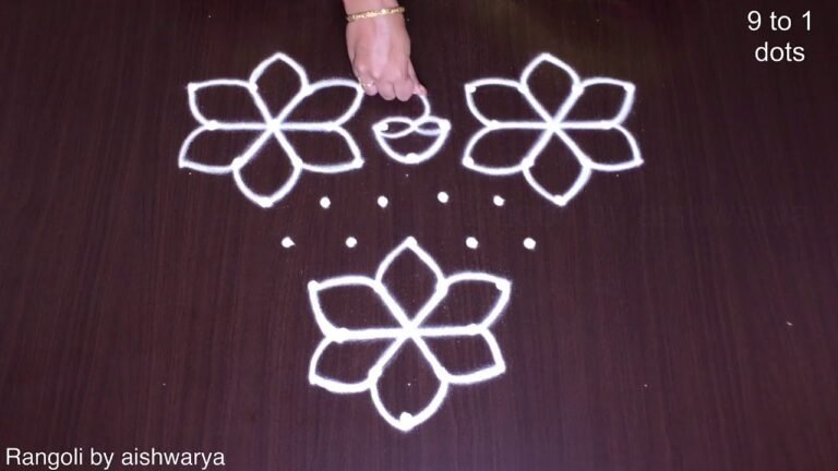 pooja room padi kolam